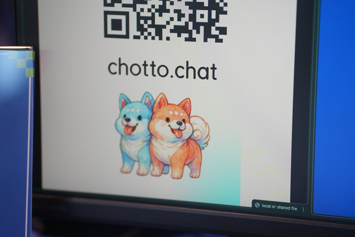 shisa_ai's tweet photo. Our https://t.co/HE9YuAknba and Shisa LLMs were covered by NHK after our participation in Creative Tech Shibuya, a one-week program for a small group of overseas background startups.
Click to check the video:
https://t.co/GBfXgxMzT3
#ShisaAI #LLM #CreativeTechshibuya #ChottoChat https://t.co/ckPxWWir4C