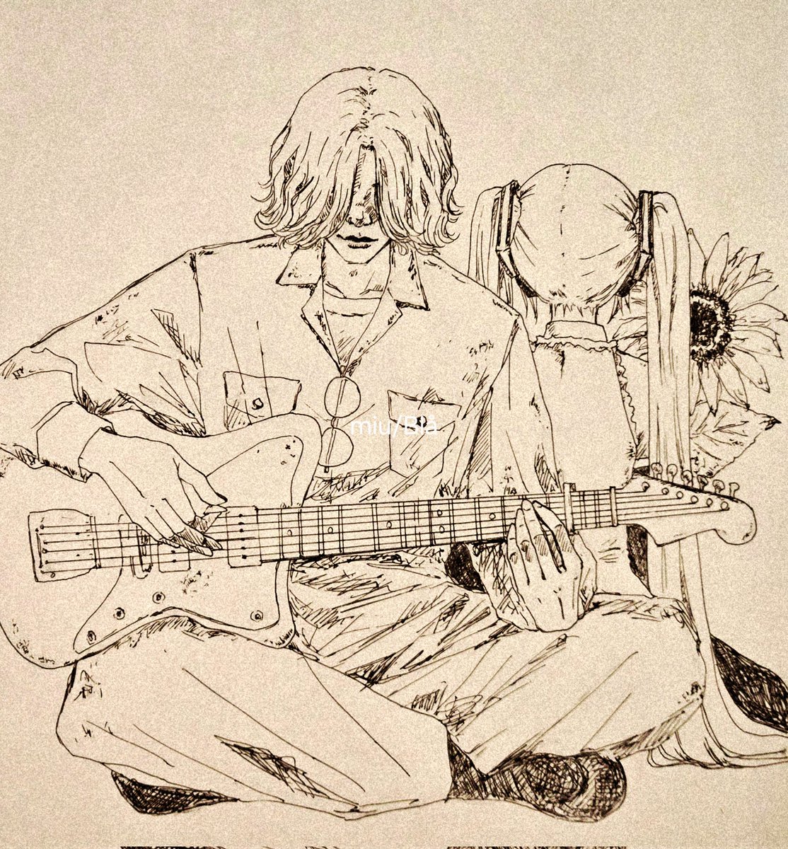 miu/Blå tweet media