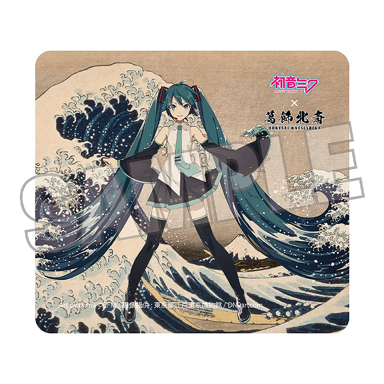 🎨 新商品情報 🖌️ 初音ミク×葛飾北斎 iXima グッズ各種 ______ ▽ご