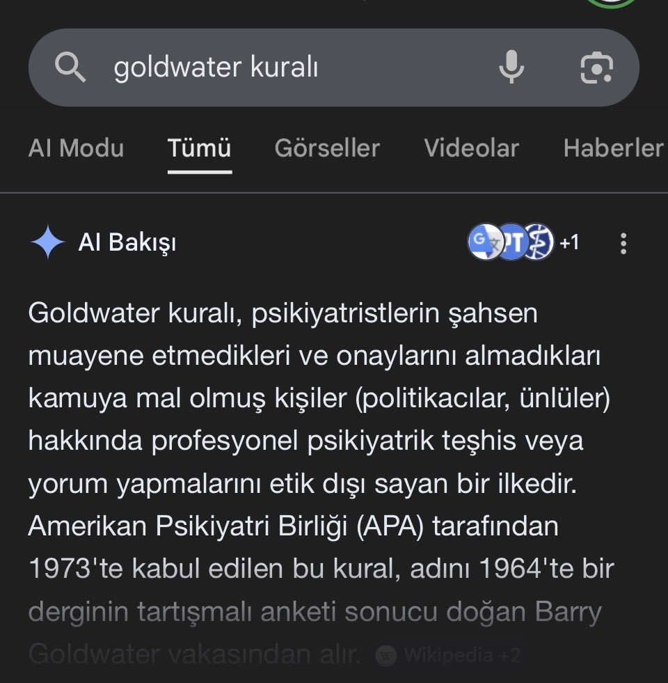 Psikiyatrist olmayınca rahatça yorum yapabiliyor muyuz? Ne güzel meslek etiği ya. Dijital çağda hepsi mübah artık.