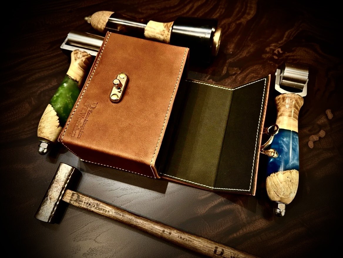 Pvt. Workshop/国内最高峰本革TCG BOX tweet media