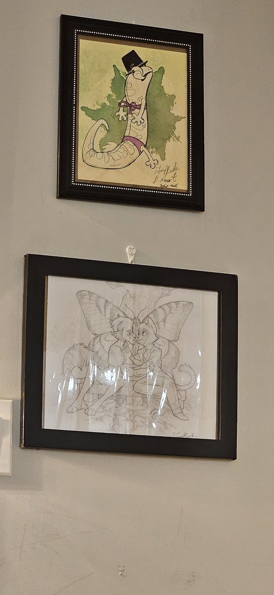 #lackadaisy 

Finally got my stuff hung up again