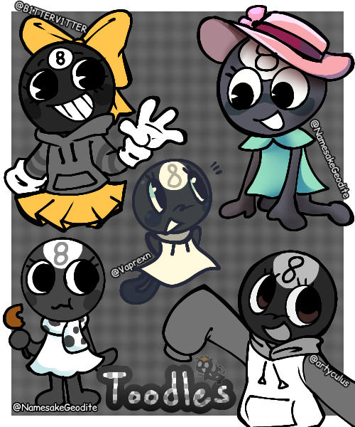 _AmberJyn_'s tweet photo. Daily Toons March!
 
DAY 1 - TOODLES 
#Dandysworld https://t.co/UEXWZsYGdj