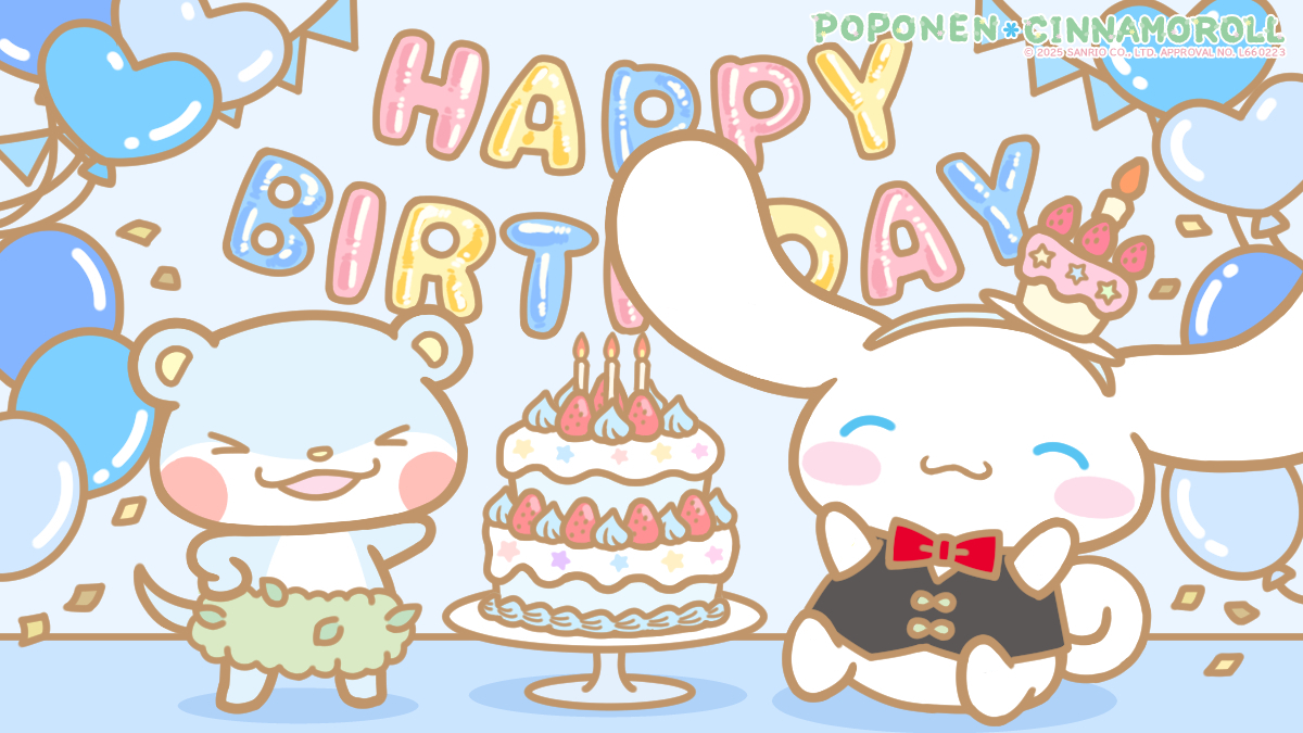 シナモンハッピーバースデー！！！🎂✨
今年もたくさん楽しい思い出作ろうな☺️