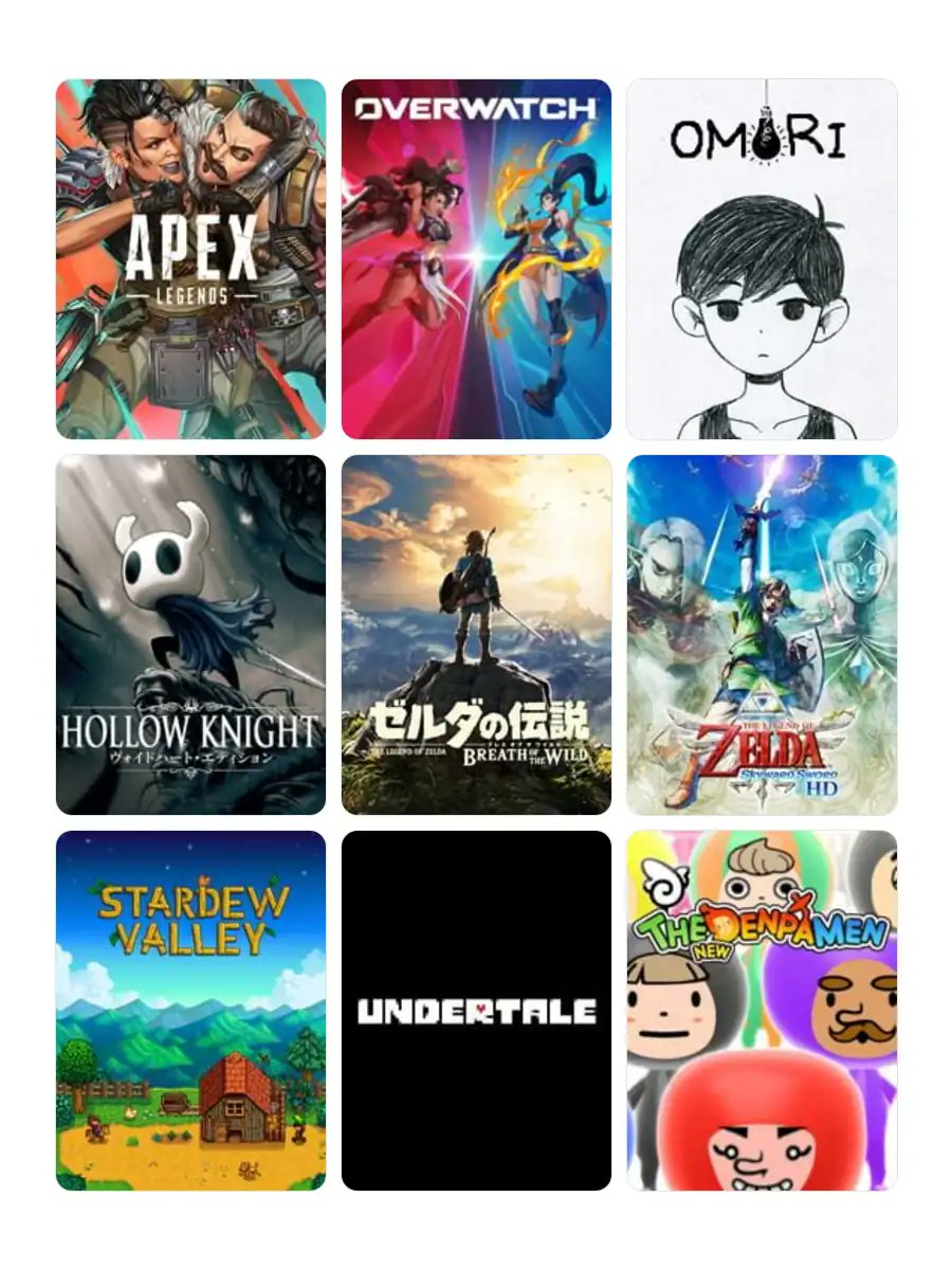 ojion_ow's tweet photo. #My9Games #私を構成する9つのゲーム
今はこれかなー、9つじゃ全然足りない https://t.co/LlyfECvvnw