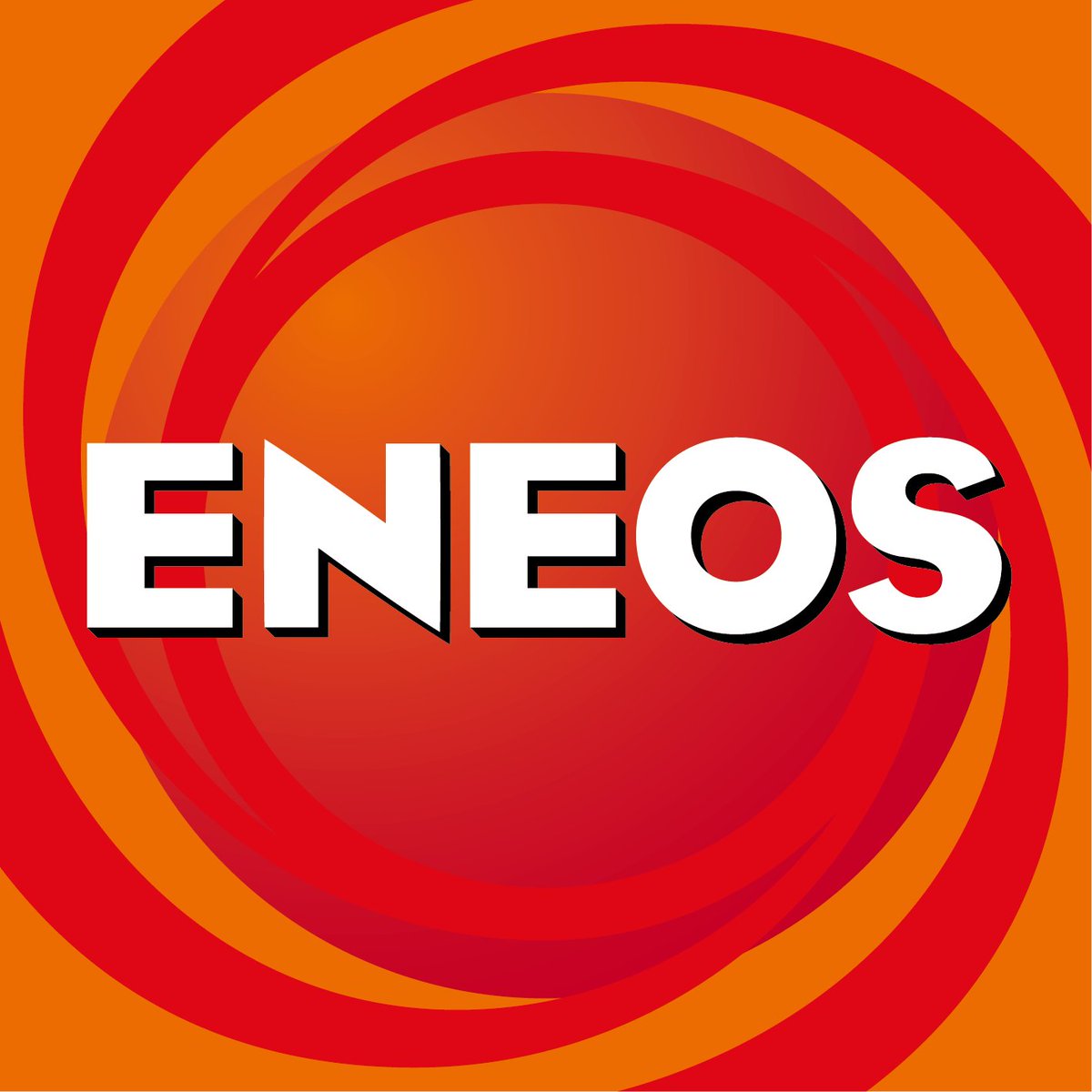 身近なモノで ENEOS のロゴを再現してみました
