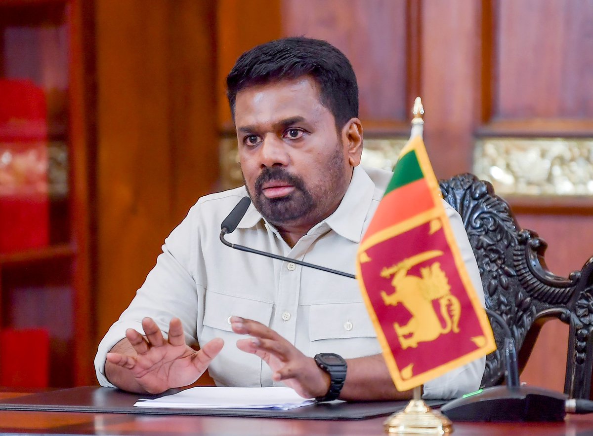 Anura Kumara Dissanayake tweet media