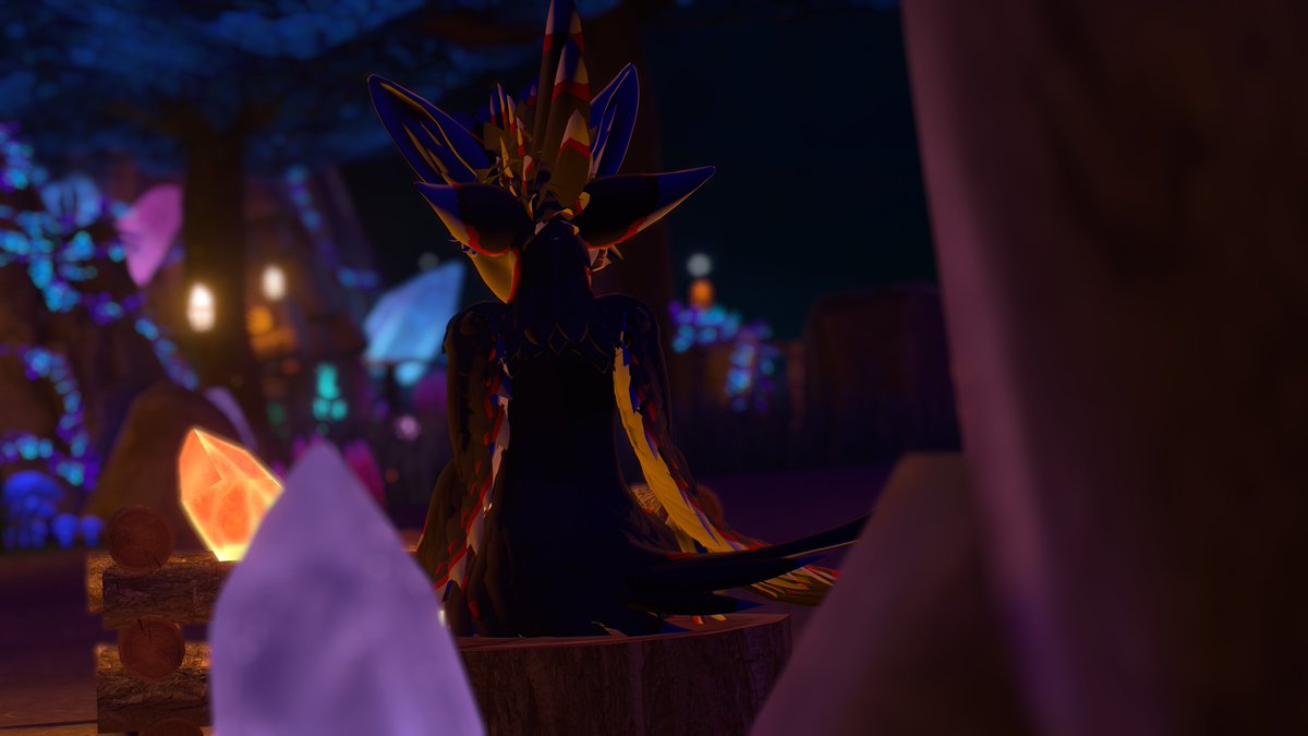 I remember these places being so full of life... #Avali #VRChat️