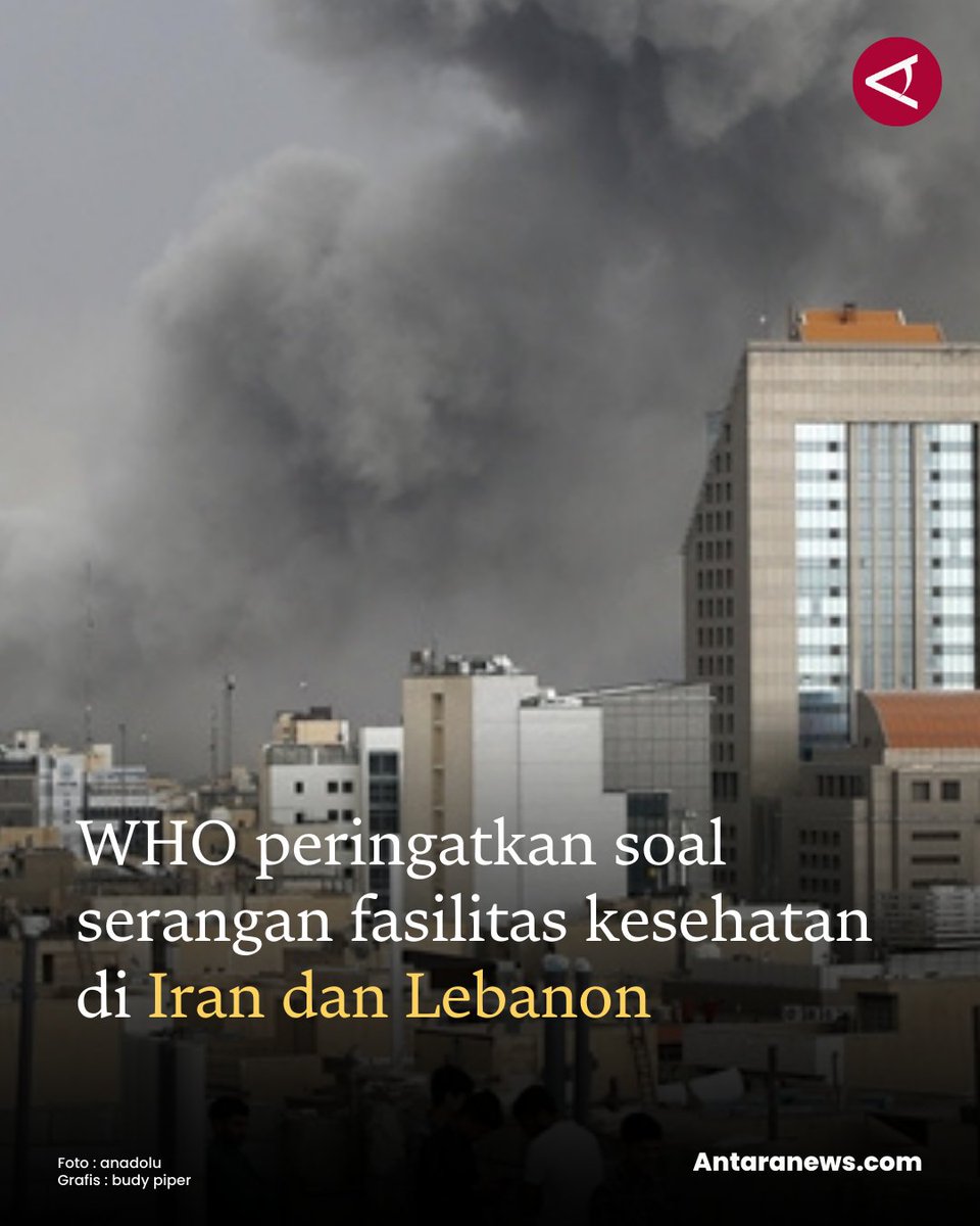 "Berdasarkan hukum humaniter internasional, fasilitas kesehatan harus dilindungi dan tidak boleh diserang," kata Direktur Jenderal (Dirjen) WHO Tedros Adhanom

#humaniter #who #iran #lebanon
Baca selengkapnya 
m.antaranews.com/berita/5456439…