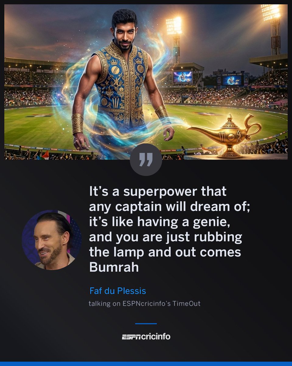 Jasprit Bumrah, simply magic 🧞‍♂️
