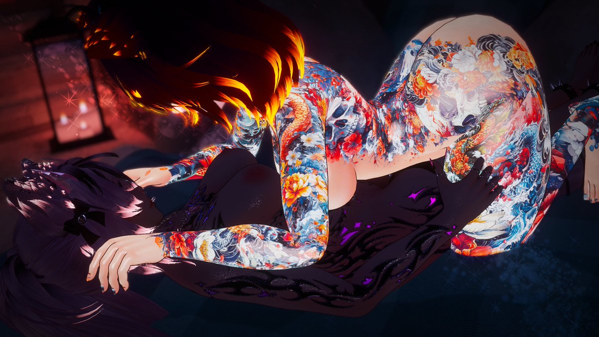 Had a fun time getting to "know" each other better~
with <a href="/hazyveil/">HazyVeil🔞</a>