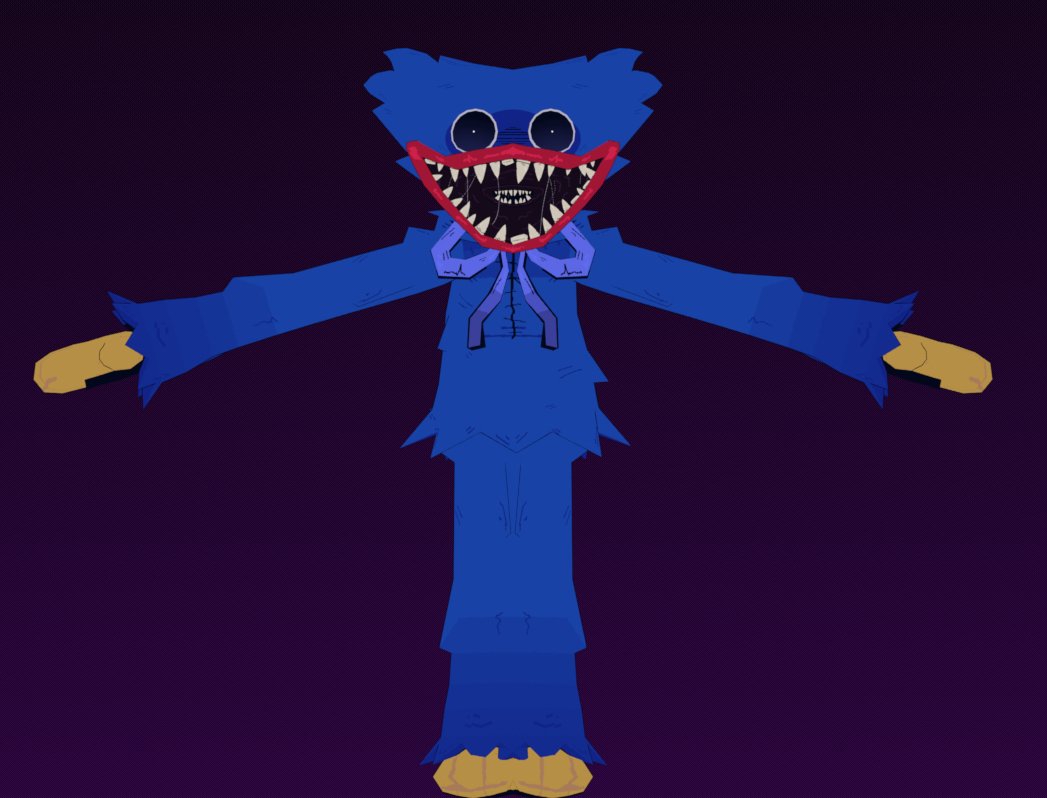 [ Retro Huggy Release ] -Model/Textures/Rigging - MEE!! -Bowtie Model ...