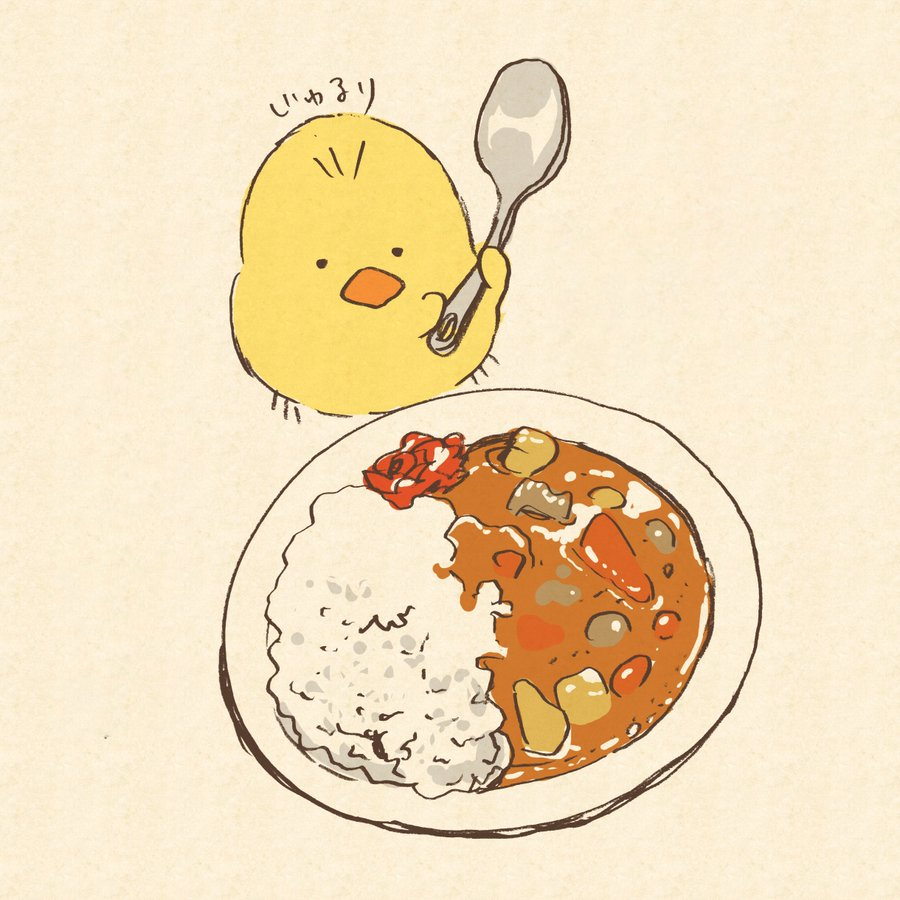 「トマトドライカレーとミートソースを作り置き冷凍保存しておいたら区別がつかなくなっ」|もじゃクッキーのイラスト