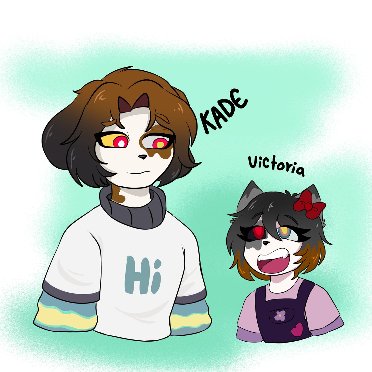 alix_exe27154's tweet photo. Los hermanos llevandose bien -w- https://t.co/wFBlU4xvu7