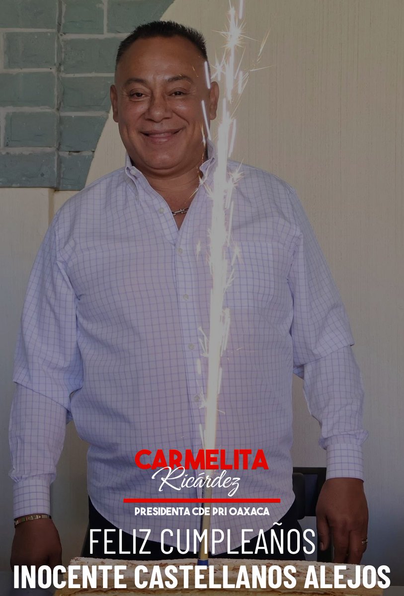 Feliz cumpleaños, querido amigo Dr. Chente Castellanos. Que este nuevo año de vida llegue con salud, alegría y muchos motivos para seguir trabajando con esa vocación y compromiso que siempre te han distinguido. Te mando un fuerte abrazo y mis mejores deseos hoy y siempre.