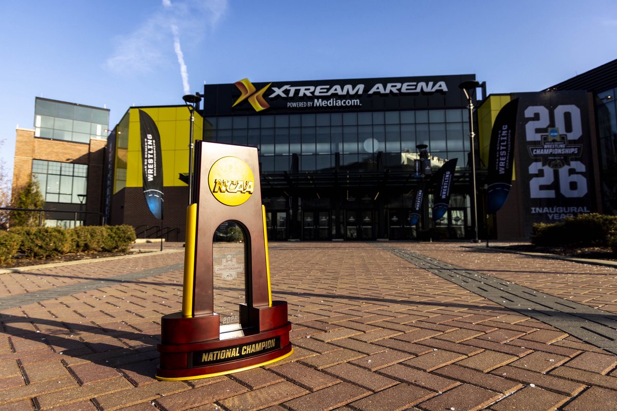 ICAreaSportsCo's tweet photo. The spotlight awaits… see you tomorrow for the INAUGURAL NC Women’s Wrestling Championships!  #ncaa https://t.co/yT8pjh71Np