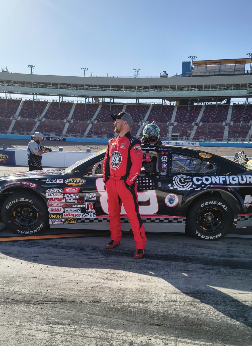 BobbyEarnhardt's tweet photo. Well, we had our fair share of struggles today, but our @RiseRacing89 team never stopped fighting.

We had some issues getting through tech which put us out late for practice, and with only 7 minutes on track we didn’t get the chance to make many adjustments. Tim made a big swing trying to improve the car for qualifying and we ended up putting it 29th out of the 40 cars in the field.

Unfortunately, after the clutch went out and we had to bleed it before the race, we were forced to start at the rear. We got to Turn 1 and were caught up in an early wreck that ended our day before we were even able to complete a lap.

That’s racing sometimes. We’ll regroup, learn from it, and come back stronger.

I can’t thank our sponsors enough for believing in us and making it possible for our small team to be here competing. I’m also very grateful for Tim, Dave, the entire Rise Racing team, and the UNOH students who volunteer on our pit crew and show up ready to work every race weekend. Thank you as well to all the fans who support us, send prayers and cheer us on. It truly means a lot to me and our whole team.

On to Kansas! 👊

More pics from race day to come.

@ARCA_Racing @phoenixraceway 
SmartGrid Integrations Inc.
Configure 
Main Street Cycle
Stagecoach Transport & Crushing LLC
Kansas Honor Flight
Circle S Gelbvieh
@iRacing 
Burning Rubber Radio