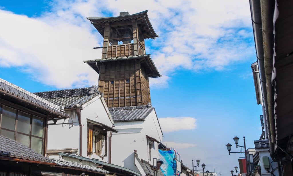 時の鐘】埼玉県川越市には、ランドマーク的な存在の「時の鐘」と