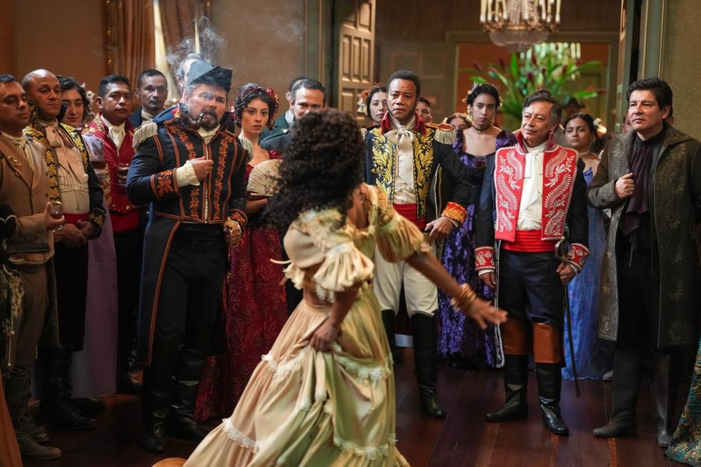 #LaSillaEnVivo  <a href="/petrogustavo/">Gustavo Petro</a> no es el único integrante del Ejecutivo en aparecer en la película sobre el almirante Padilla. A su izquierda, como se ve aquí, está Raúl Moreno, su jefe de despacho.

El Gobierno invirtió $8 mil millones, el 51% del proyecto.
lasillavacia.com/en-vivo/petro-…