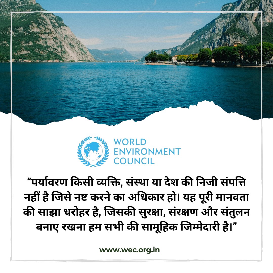 World Environment Council tweet media