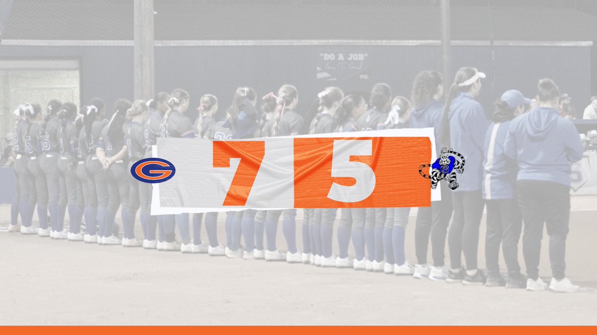 GhsSball's tweet photo. Our field. Our game. 
The Lady Admirals get the win over Stone with the help of Paige Moore’s third homer of the season!! https://t.co/1sYEpXzJTH