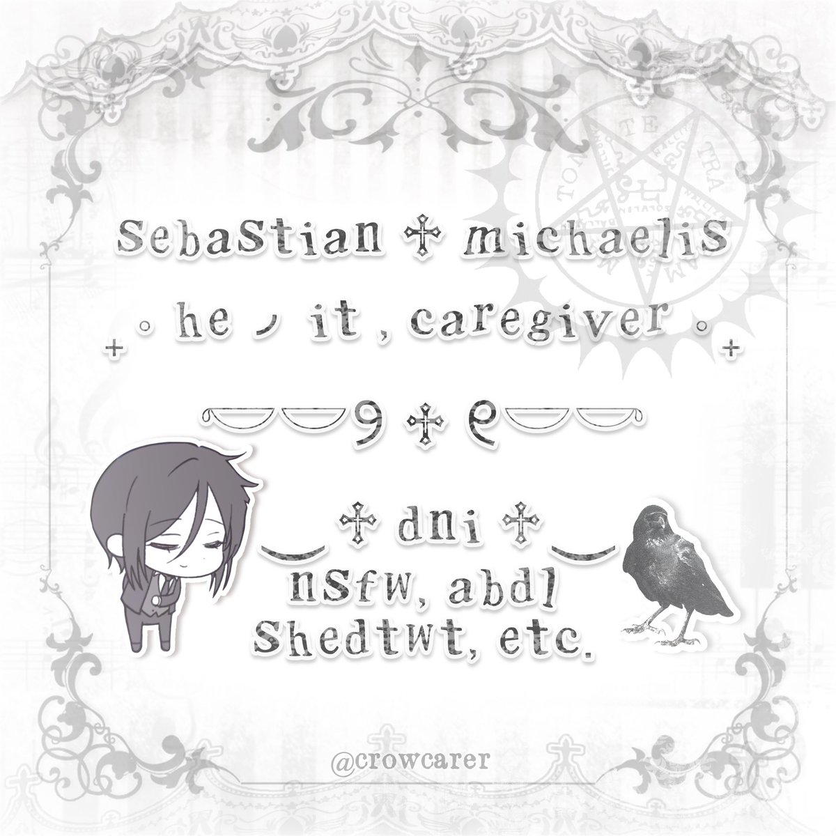 𝜗 🫖 ֗₊ 𝓢ebastian ⸝⸝ ♰ tweet media