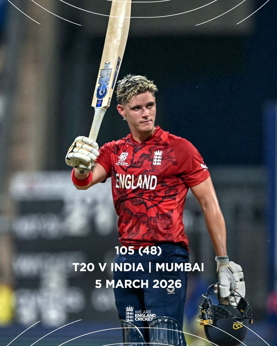 22 years old and playing with this level of confidence is insane! 🤯
Jacob Bethell is definitely one of the most exciting young players in world cricket right now. 🏏🔥

 #INDvsENG