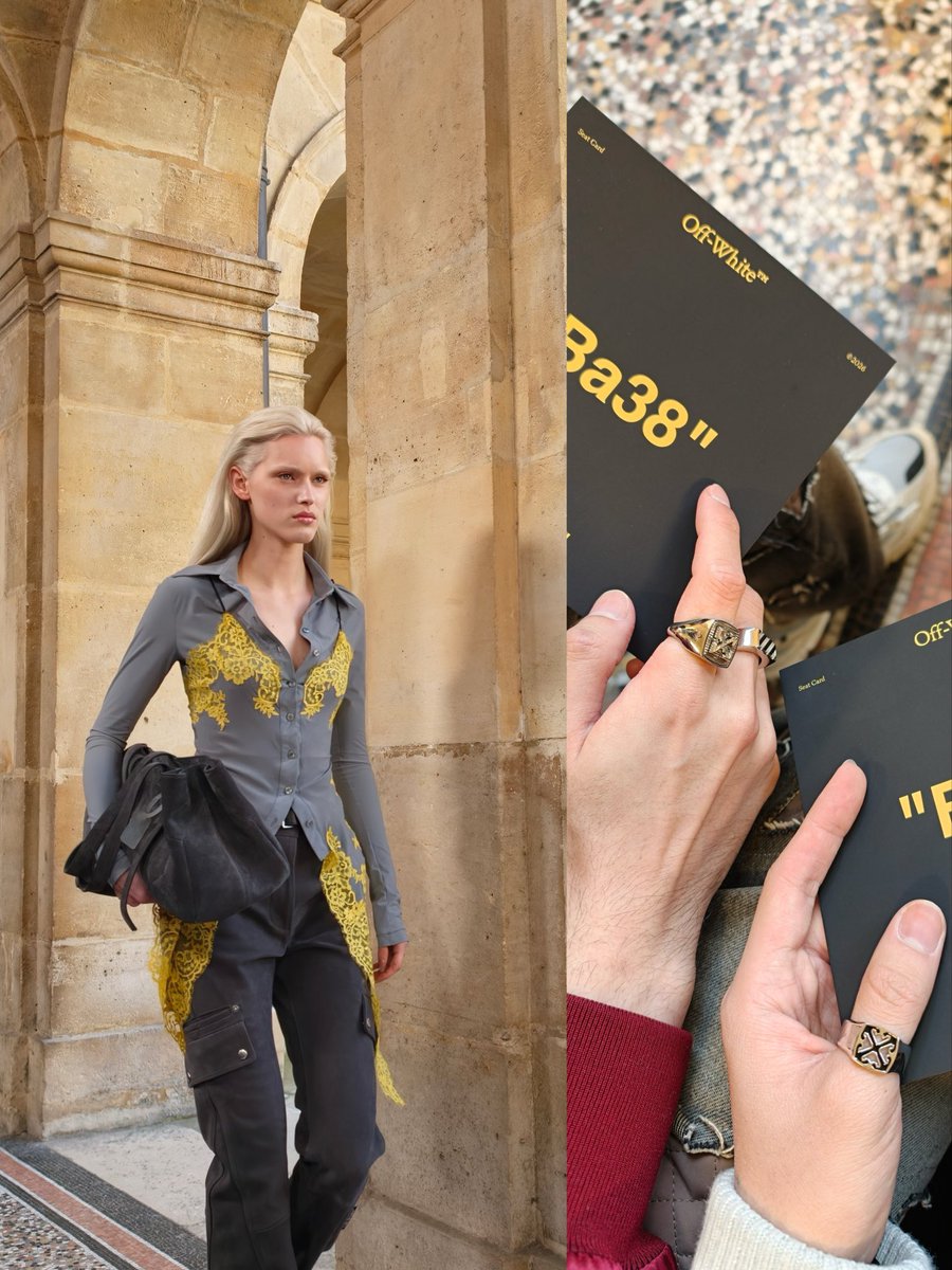 😎 👍🏻 <a href="/OffWht/">Off-White™</a> 
#OffWhite
#OffWhiteFW26
#PFW26 #PFW