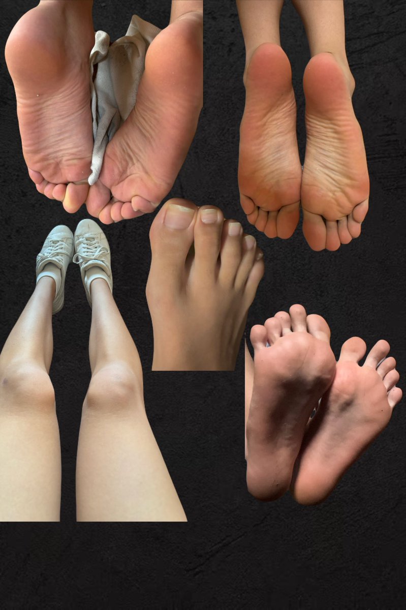 みなみの足コレクション作ってみた笑笑
リポストしてくれると嬉しいな☺️

#足裏フェチ　#足　#足フェチ