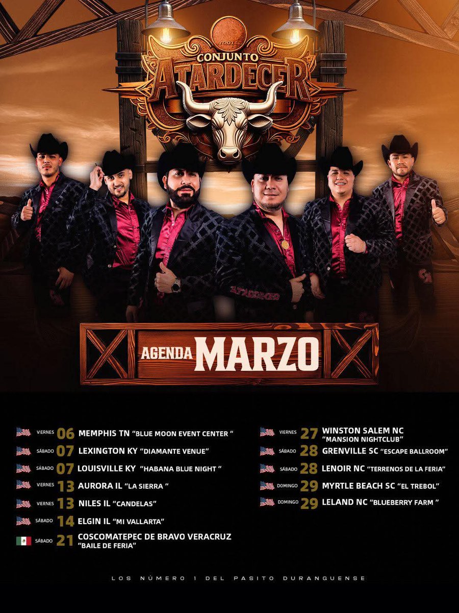 Agenda Mes de Marzo