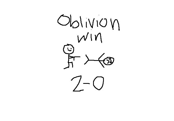 Oblivion tweet media