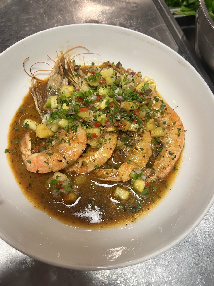 anthony_roost's tweet photo. Jerk shrimp https://t.co/5c7aCgTpMd