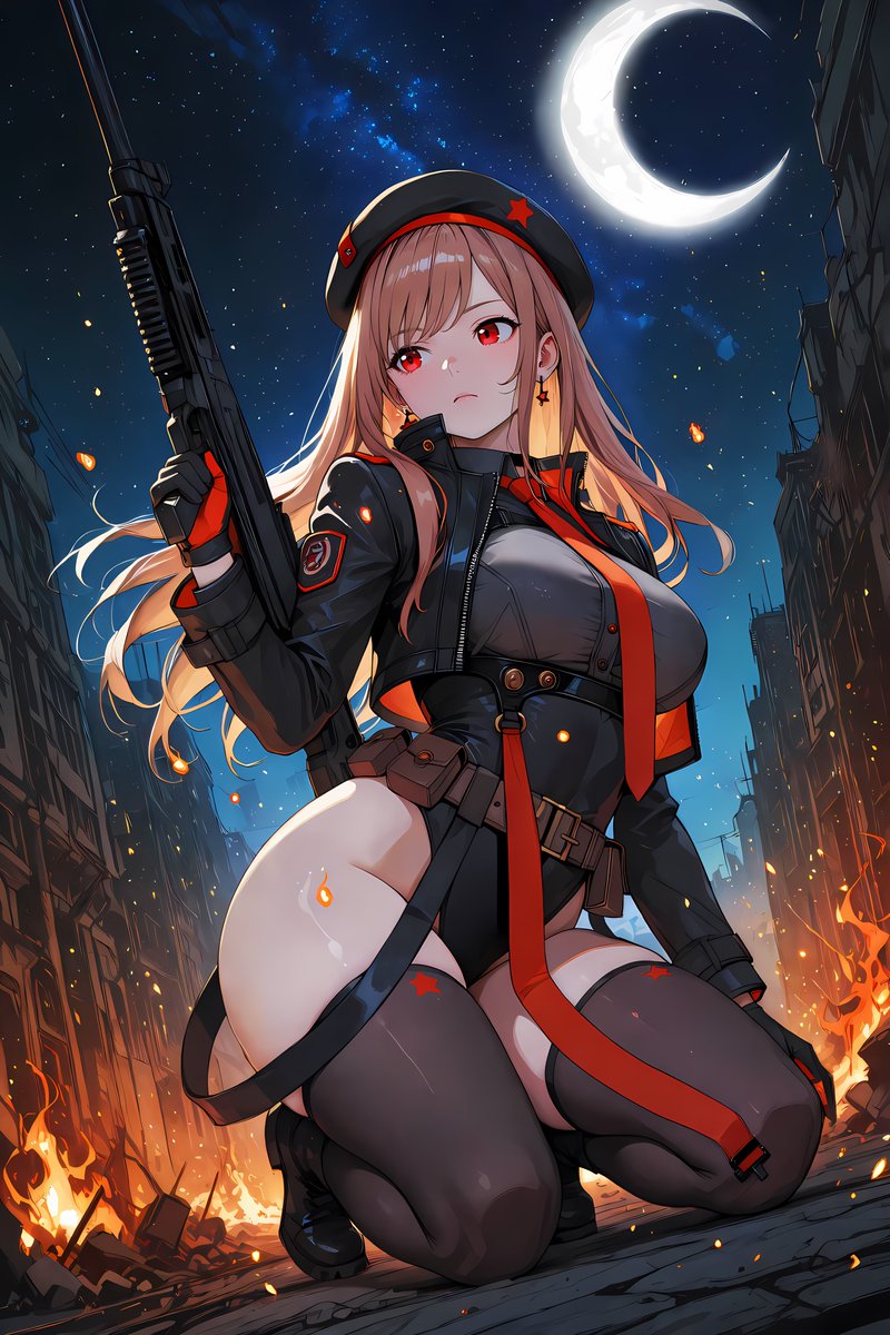 zekyure's tweet photo. AI illustration 
#라피 #ラピ #Rapi  
#NIKKE #GoddessOfVictoryNIKKE https://t.co/lYhxHzbRuz
