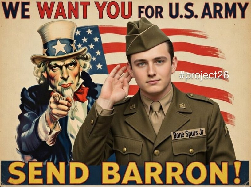 jafunesd's tweet photo. #SendBarron https://t.co/l4RKZ0f86p