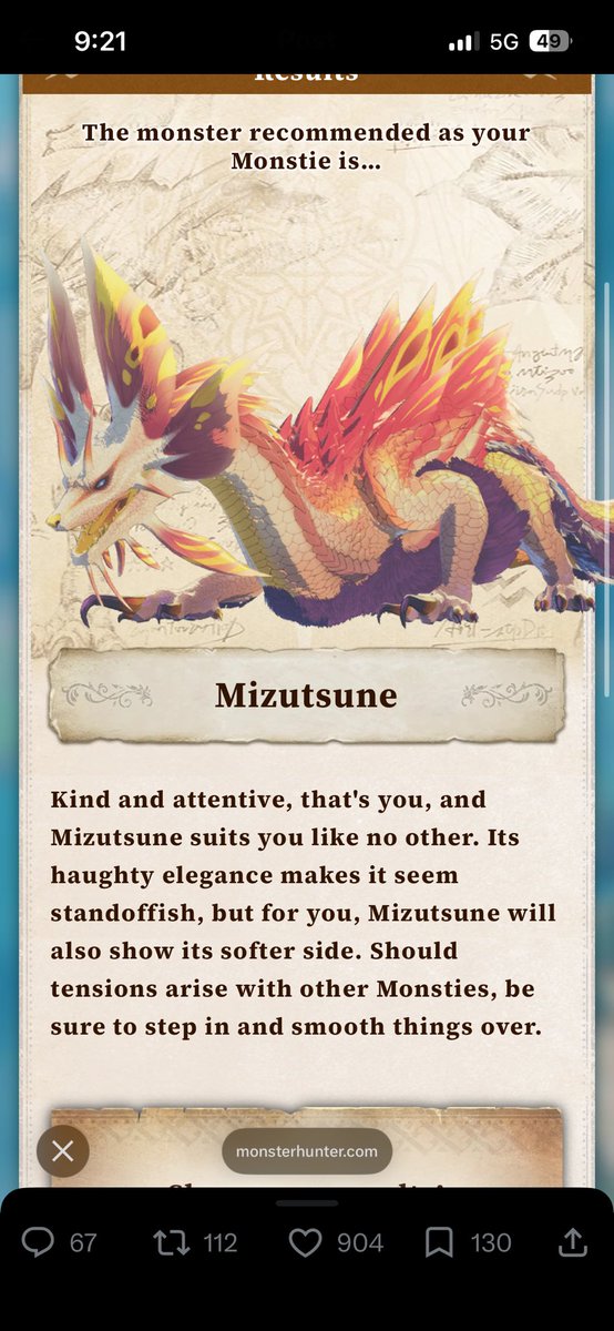 Weissnier's tweet photo. @monsterhunter I got my boy!!! https://t.co/Ag0ITMl0mO