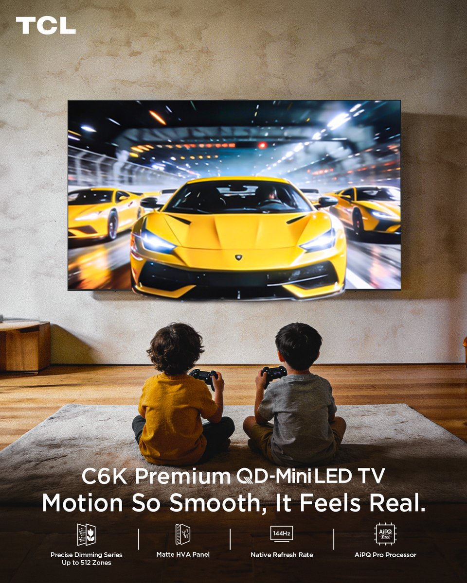 ghana_tcl's tweet image. Feel the realism in every frame 📷📷. The C6K QD-MiniLED TV delivers ultra-smooth motion for an immersive viewing experience.

#C6K #QDMiniLED2025 #QDMiniLED #QDMiniLEDTVs #MiniLED #MaxPerformance #TCLGhana