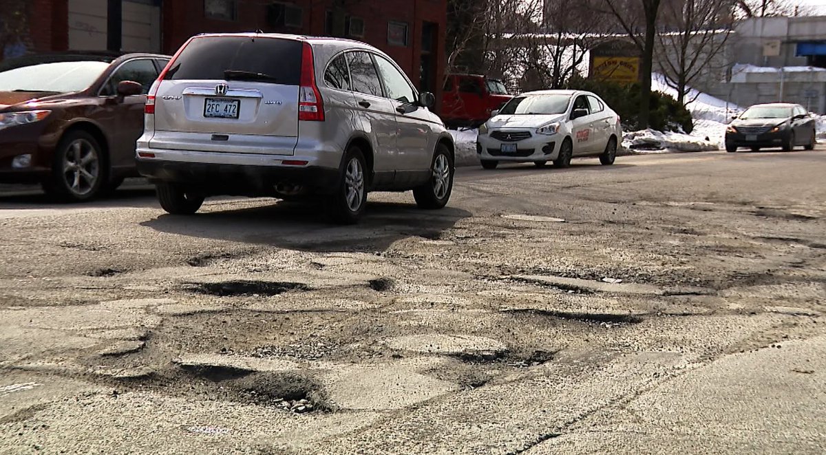 wpri12's tweet photo. Rhode Island has had the worst state roads in the country for at least a decade, even as the R.I. Department of Transportation’s budget has doubled to over $1 billion.

More: https://t.co/7Xj9BoDhRY https://t.co/D8CoOpkzcj