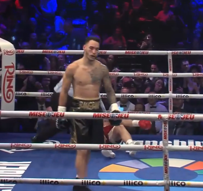 julianisjulius's tweet photo. BANG BANG!!
Steven Butler KO2 Ramadan Hiseni en Montreal.
Tremendo gancho de izquierda
#ButlerHiseni https://t.co/9pEd6toPyp