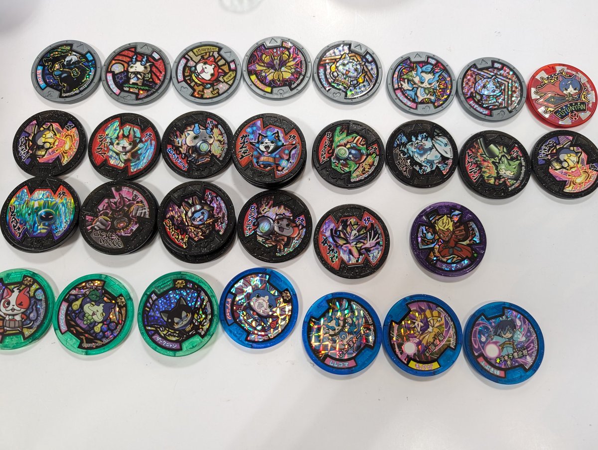 妖怪ウォッチ メダル各種入荷です！ 全てジャンク品となります(^_ ̫ _