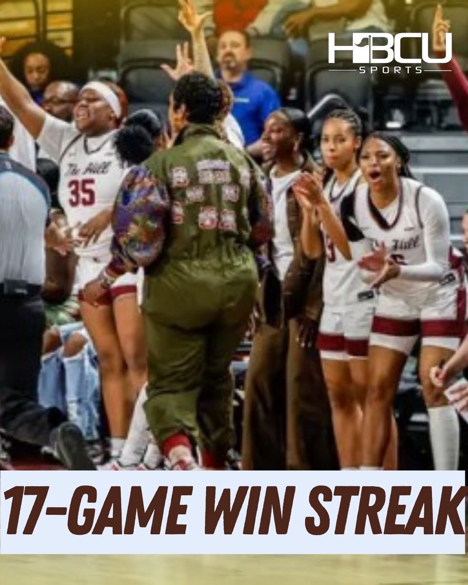 HBCUSports's tweet photo. Alabama A&amp;M survived another SWAC test -- this time from Southern -- to end the regular season on a historic winning wave. 

STORY: https://t.co/trqkMD8aHE https://t.co/ahavgkw5ks