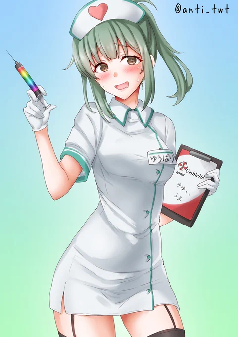 夕張「これも医学の進歩のため…」 #艦これ版深夜の真剣お絵描き60分一本勝負 #艦これ版真剣お絵描き60分一本勝負_20260305