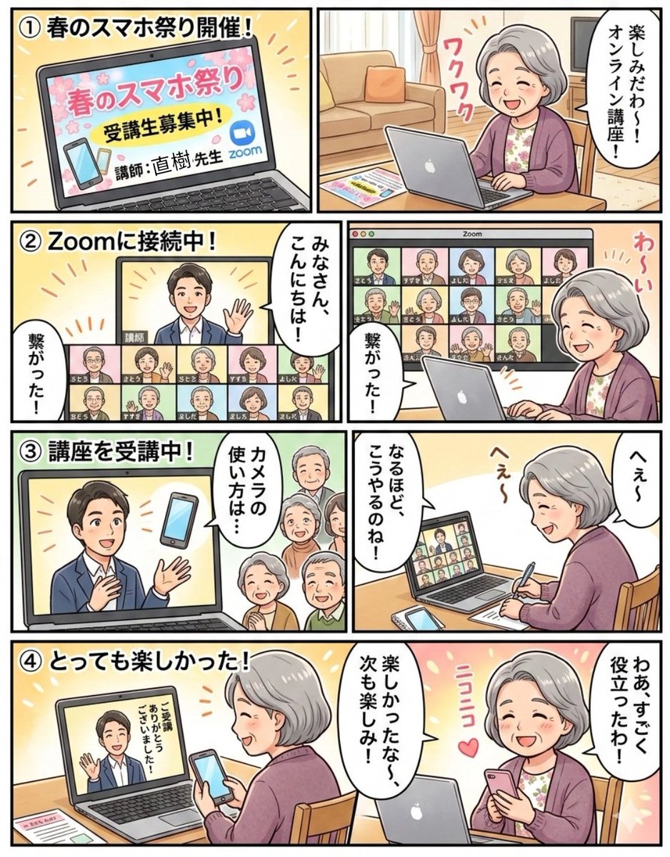 pasocomplaza's tweet photo. 春のスマホ祭り
申し込み受付始まってます

3月16日〜3月21日

zoomで開催します
はじめての方も
シニアじゃないけどの方も
スマホは持っているだけの方も
お待ちしています

kero

#パソコムプラザ
#スマホ先生
#春のスマホ祭り https://t.co/Wo76L8yBBe
