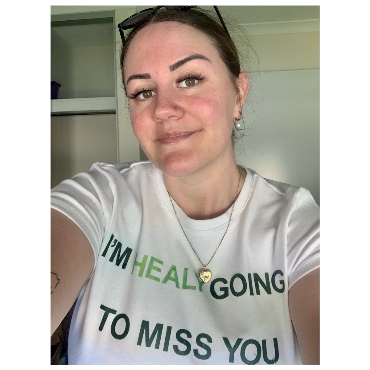 amyquartercup's tweet photo. Dodgy DIY T-shirt for Midge 💚💛🏏@AusWomenCricket @CricketAus @WACA_Cricket https://t.co/sGmryXMA5P