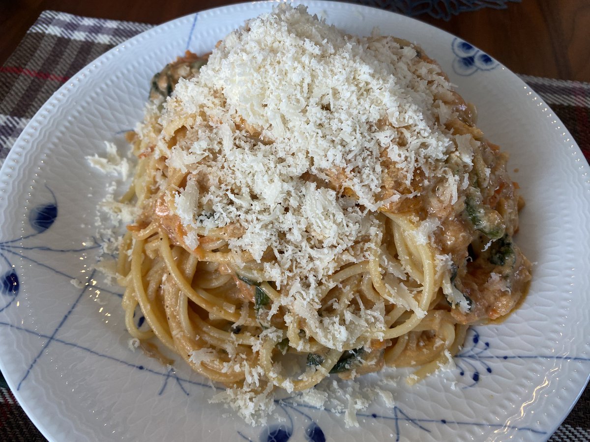 実に素晴らしいスパゲッティでした✌️😆