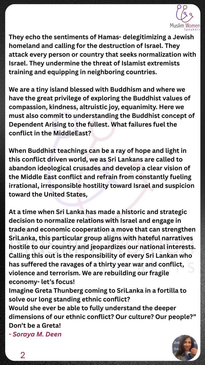 Soraya M. Deen, MA tweet media