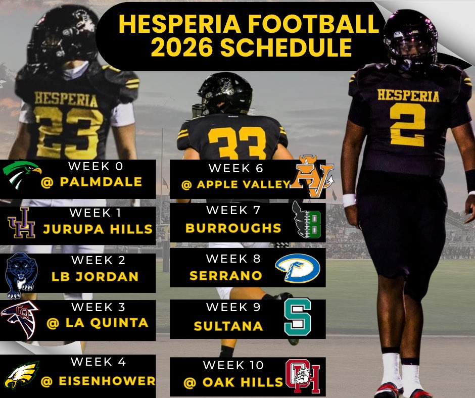 Hesperia Scorpion Football tweet media