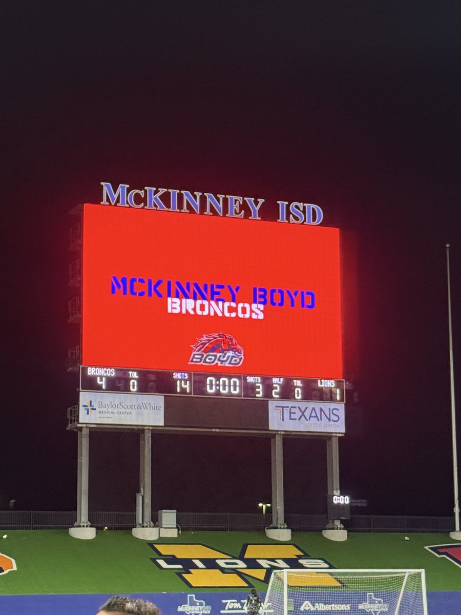 McKinney Boyd Athletics tweet media