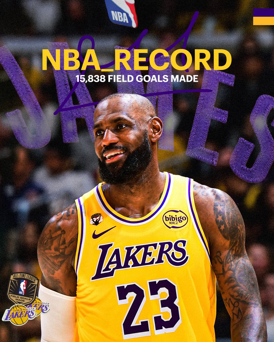 King. The most field goals made in NBA regular season HISTORY 👑