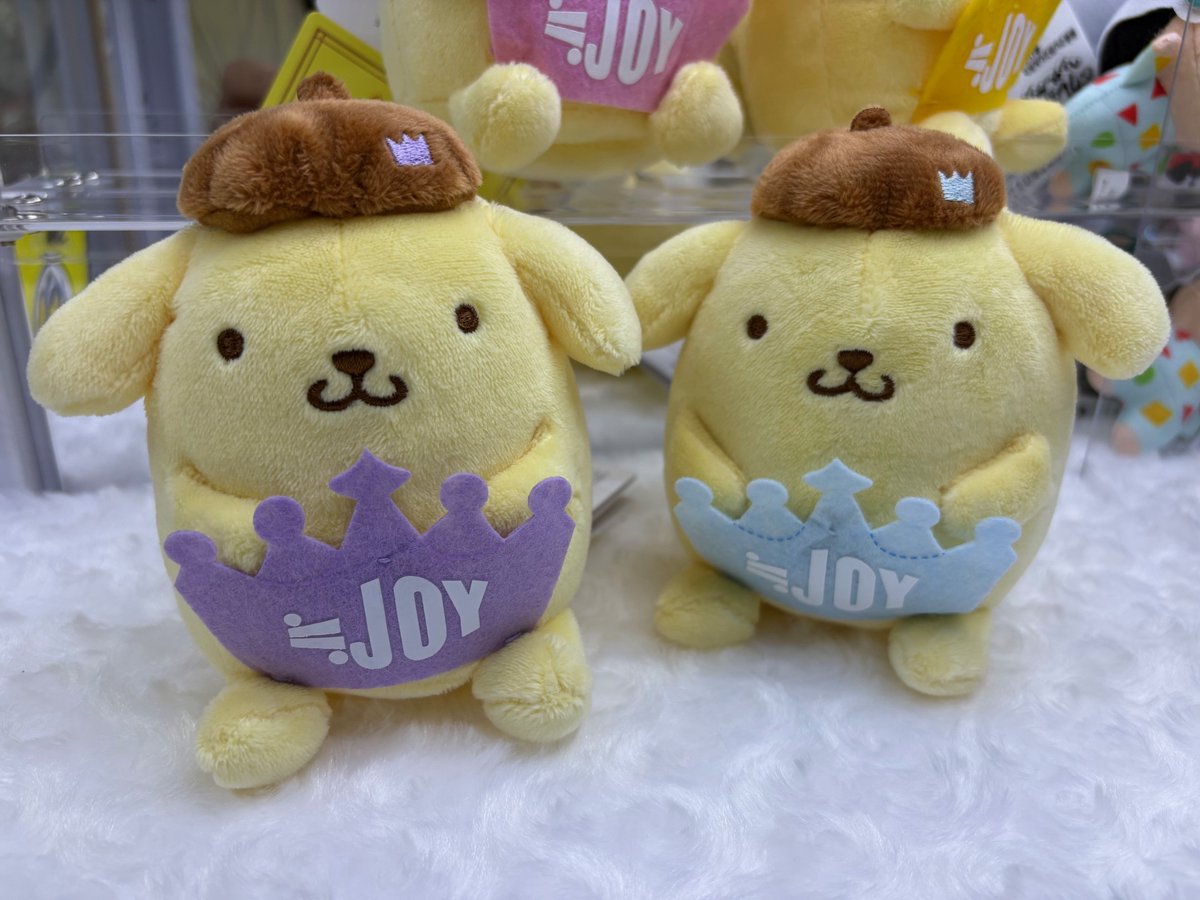 ≒JOY×ポムポムプリン　マスコット　ニアジョイ　全４種セット ≒JOY×ポムポムプリン マスコット ニアジョイ 全4種セット - メルカリ