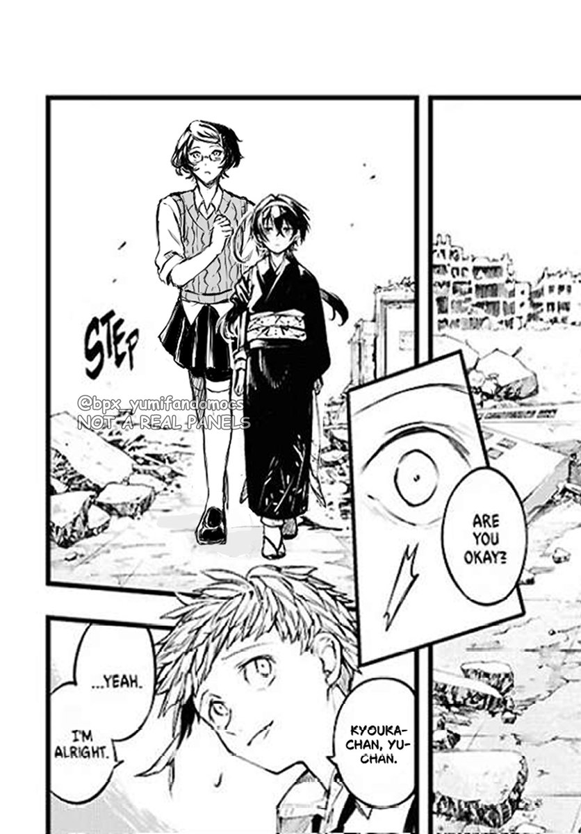 bpyumiii's tweet photo. bsd chapter 129.5 (fake) manga panels (oc x chr)
#bsdoc https://t.co/liuV8xutlH